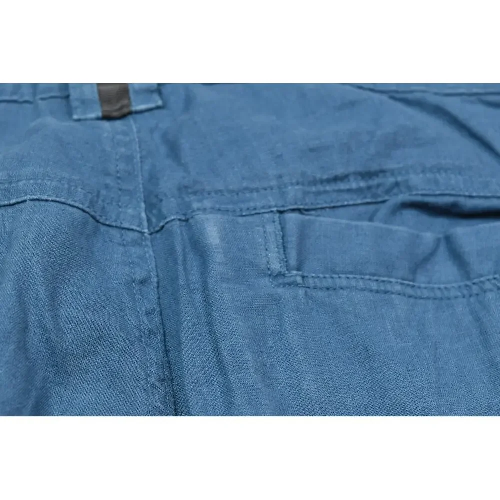 Patagonia Back Step Pants Mens 28 Blue Hemp Cotton Lightweight Regular Fit